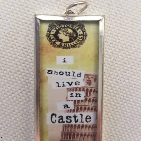 Princess Attitude 2-sided Charm / Pendant - Picture 5 of 8